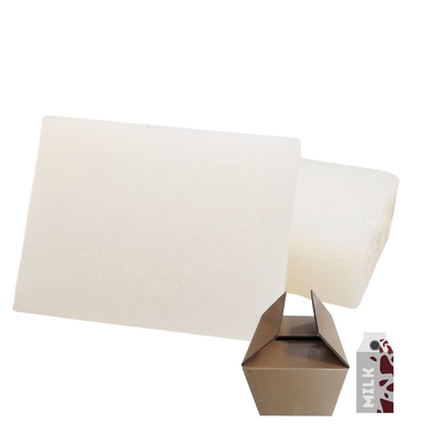 Sản xuất tốc độ cao bao phủ bằng phim hộp carton bao bì độ nhớt thấp & điểm mềm cao & thời gian mở ngắn polyolefin Hot melt adhesive